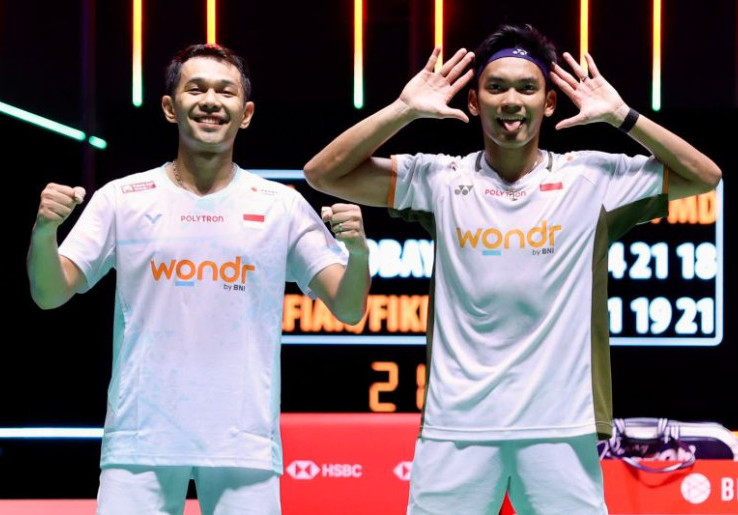 Fajar/Fikri Beberkan Rahasia Taklukkan Wakil Jepang di Semifinal Japan Open