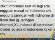 [HOAKS atau FAKTA]: Gangguan Jaringan Massal, Internet Indonesia Ternyata Di-hack