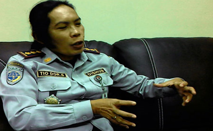 Kepala Unit Pengelolaan Perparkiran Dishub DKI Tiodor Sianturi