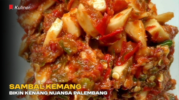 Sambal Kemang Bikin Kenang Nuansa Palembang