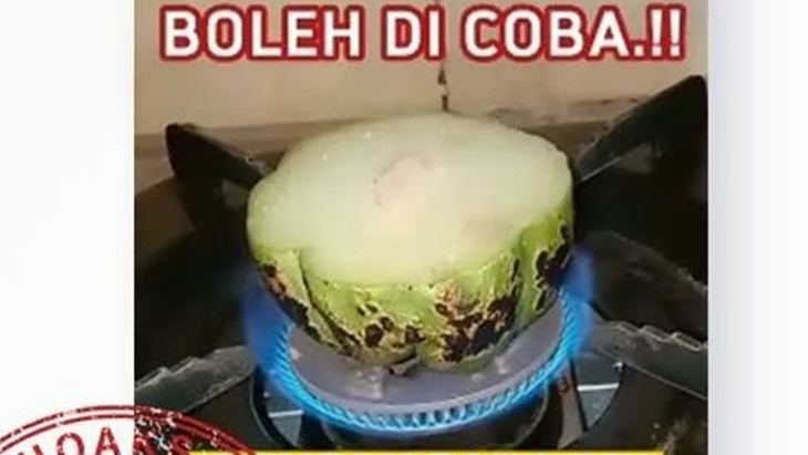 [HOAKS atau FAKTA]: Labu Siam Bakar Bisa Obati Asam Urat