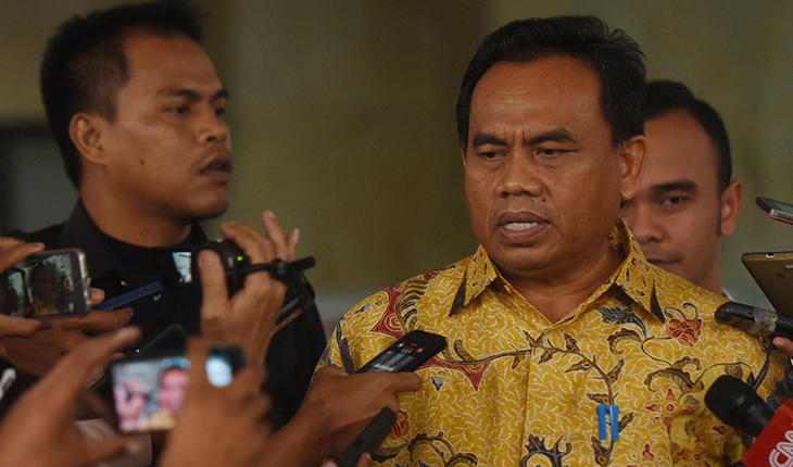 Sekretaris Daerah DKI Jakarta Saefullah. (ANTARA FOTO/Retno Esnir)