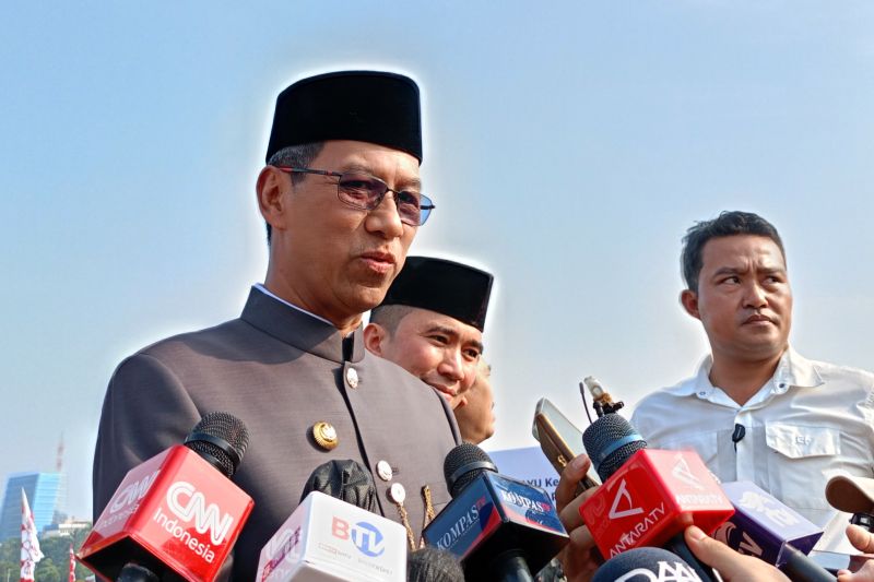Ditanya Solusi Atasi Polusi Jakarta, Pj Heru: Tanam Pohon Tiap Minggu