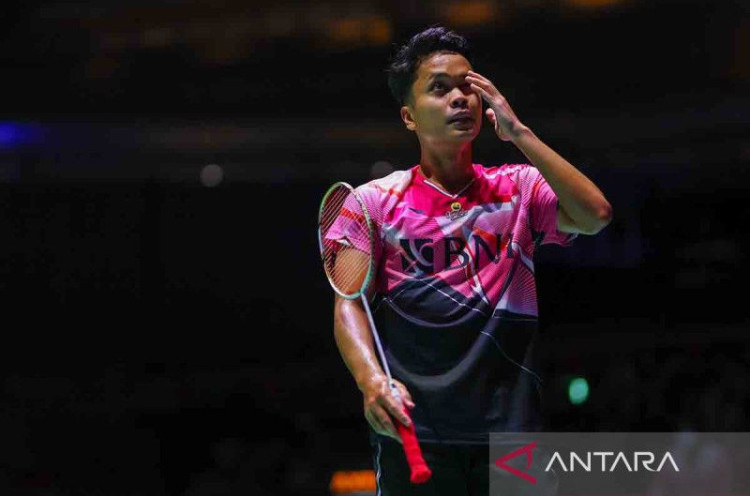 Cedera Punggung, Ginting Mundur dari Japan Open 2022