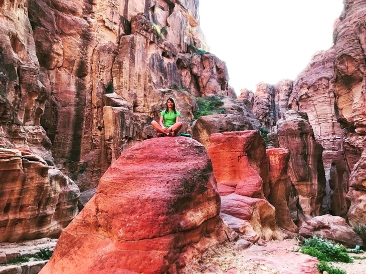 The Siq Petra. (Foto: instagram.com/ledydidi)