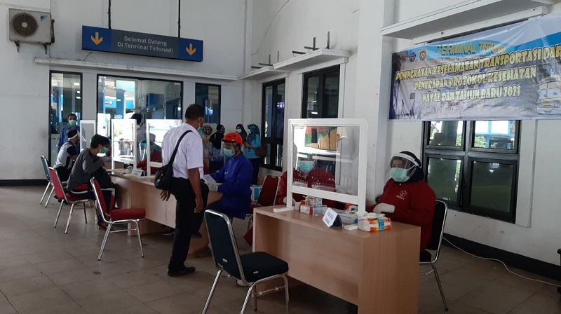 Libur Nataru, Sopir dan Kru Bus Diperiksa Secara Acak