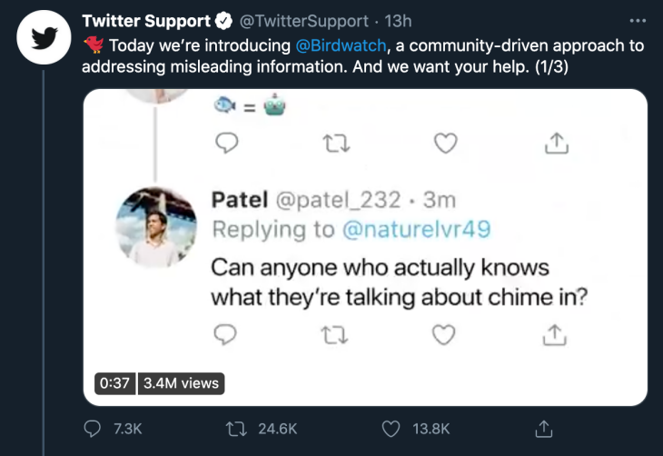 Twitter Luncurkan Fitur Cek Fakta