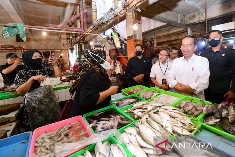 Jokowi Ungkap Harga Kebutuhan Pokok di Jakarta Menurun Jelang Lebaran