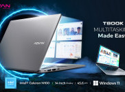 ADVAN TBOOK dengan Intel Celeron N100 Quadcore, Performa Mumpuni untuk Multitasking