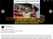 [HOAKS atau FAKTA]: Jokowi Tidak Suka dan Menolak Anies