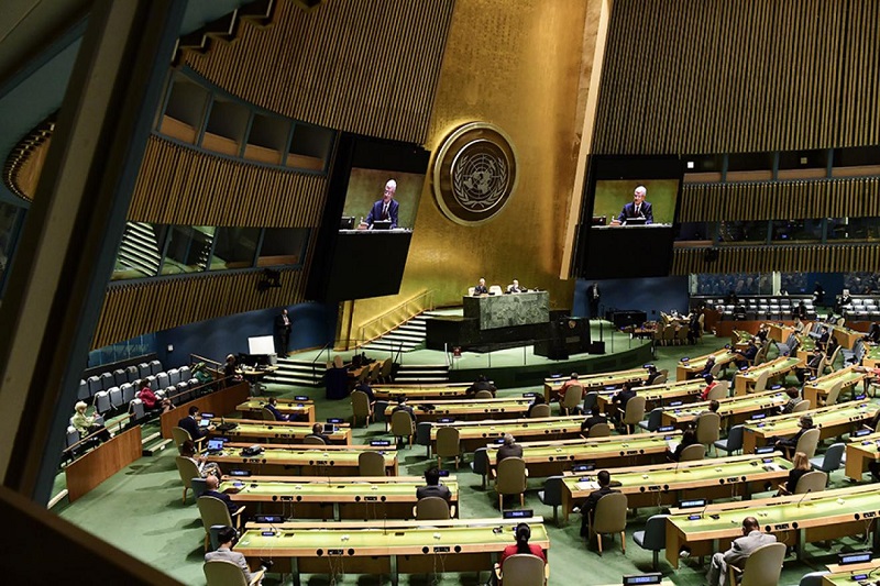 Sidang PBB. (Foto: UN)