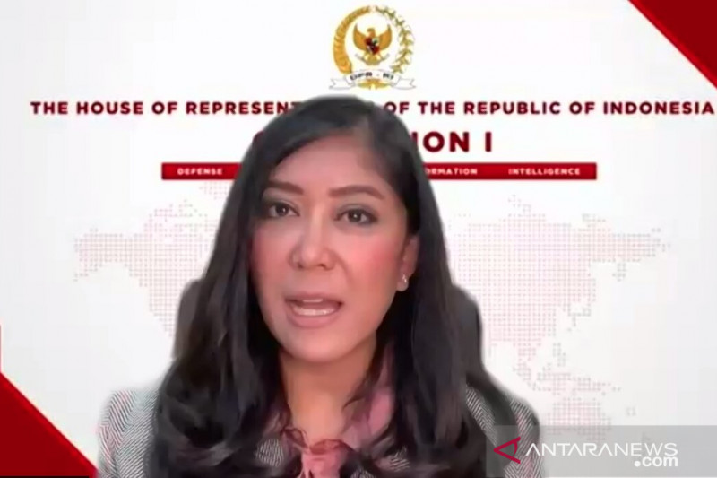 Ketua Komisi I DPR Meutya Hafid 