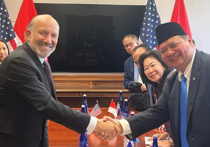 AS Respons Positif Indonesia, Sepakat Selesaikan Negosiasi soal Tarif 60 Hari ke Depan
