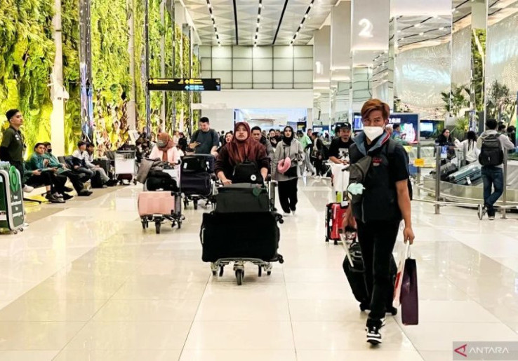 Hari Ini, Setengah Juta Orang Lakukan Perjalanan Udara Arus Balik Libur Nataru 2026