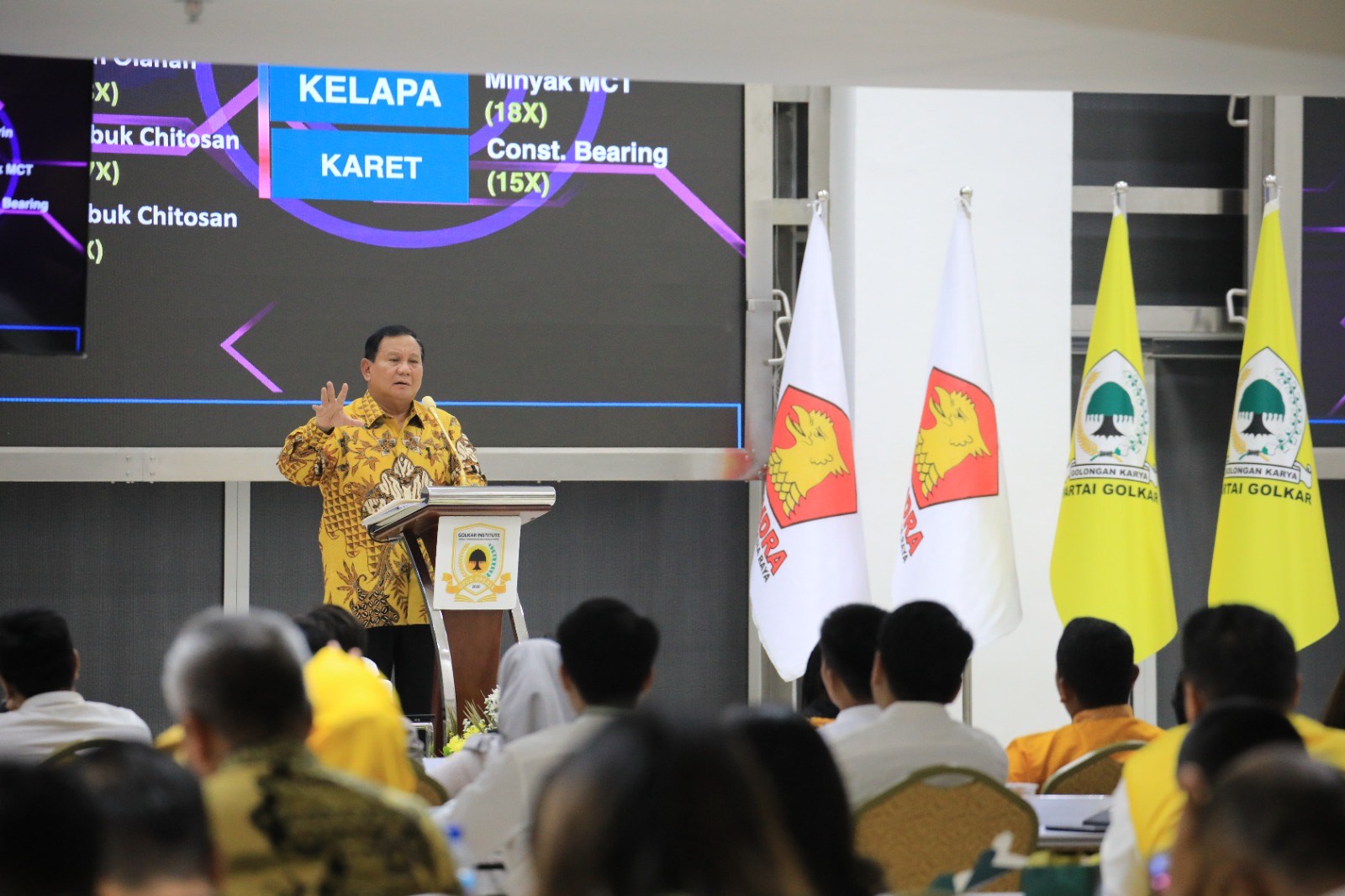 Prabowo Ungkap Kunci Menuju Indonesia Emas
