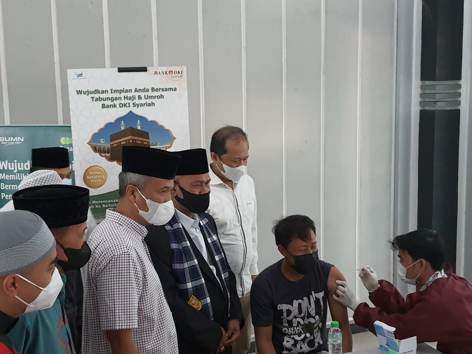 Bank DKI Gaet DMI Fasilitasi Vaksinasi COVID-19 di Tempat Ibadah