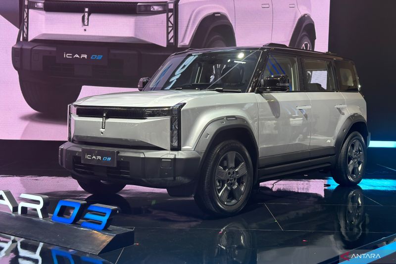 Chery Kenalkan iCAR 03, Mobil Off-Road Listrik Pertama di Indonesia