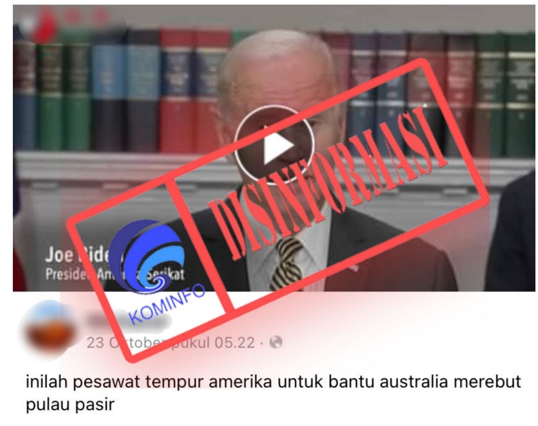 [HOAKS atau FAKTA]: AS Kerahkan Kapal Perang Bantu Australia Kuasai Pulau Pasir
