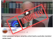 [HOAKS atau FAKTA]: AS Kerahkan Kapal Perang Bantu Australia Kuasai Pulau Pasir