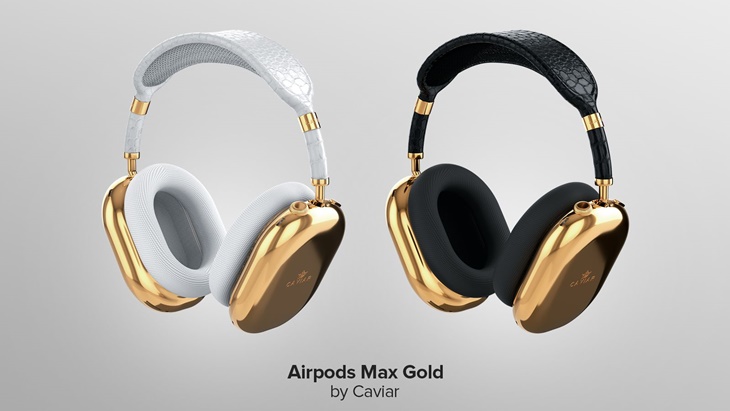Berlapis Emas, AirPods Max Caviar Dibanderol Rp1,5 Miliar