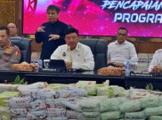 Nilai Barang Bukti Narkoba Sitaan Aparat Tembus Rp 2,88 Triliun selama Sebulan