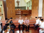 Lawan Intoleran, Gusdurian Gelar Aksi Doa Bersama di Gereja St Lidwina