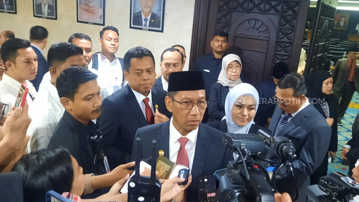 Pj Heru Tak Mau Dikaitkan dengan Gibran Bagi-Bagi Susu di CFD: Tugas Bawaslu Lah