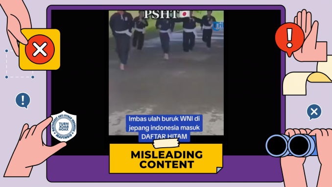 [HOAKS atau FAKTA]: TKI di Jepang Masuk Daftar Hitam karena Meresahkan