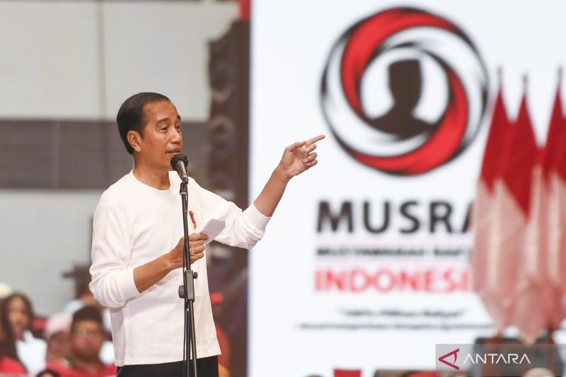 Teriakan Ganjar Presiden Paling Lantang Saat Jokowi Terima Hasil Musra