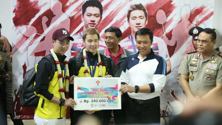 Menpora Beri Bonus Rp 250 Juta untuk Marcus/Kevin