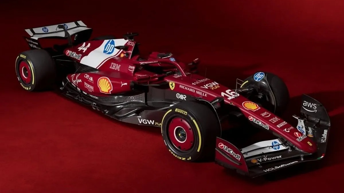 Ferrari Luncurkan Livery untuk Mobil SF-25, Siap Beraksi di F1 2025