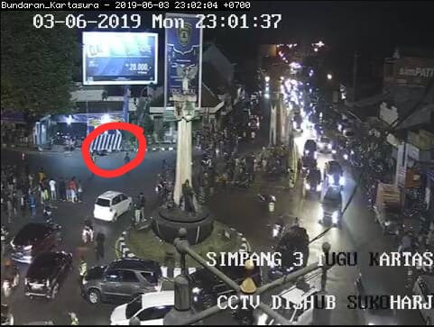 Lokasi ledakan bom bunuh diri. (Foto: Net)