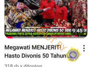 [HOAKS atau FAKTA]: Megawati Menjerit Hasto Kristiyanto Divonis 50 Tahun Penjara
