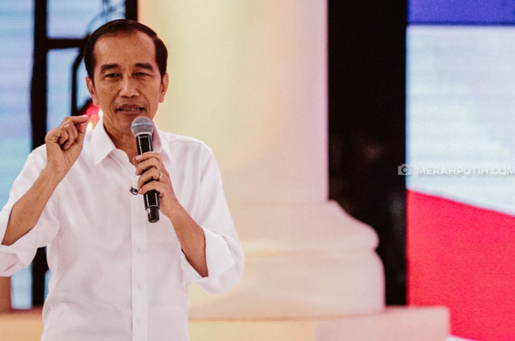  Jalani Debat Terakhir, Jokowi: Biasa Saja, Semuanya Mengalir