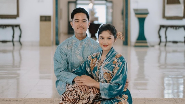 Prosesi Kirab Pengantin Pernikahan Kaesang Pangarep dan Erina Gudono