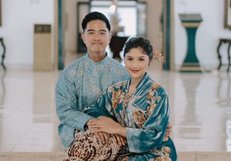 Prosesi Kirab Pengantin Pernikahan Kaesang Pangarep dan Erina Gudono