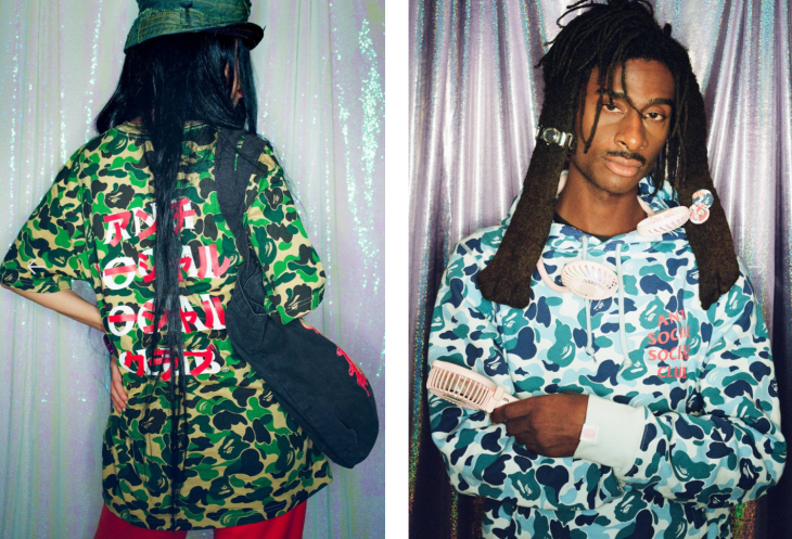 3 Item Terbaik Dari Anti Social Social Club x BAPE Fall 2020