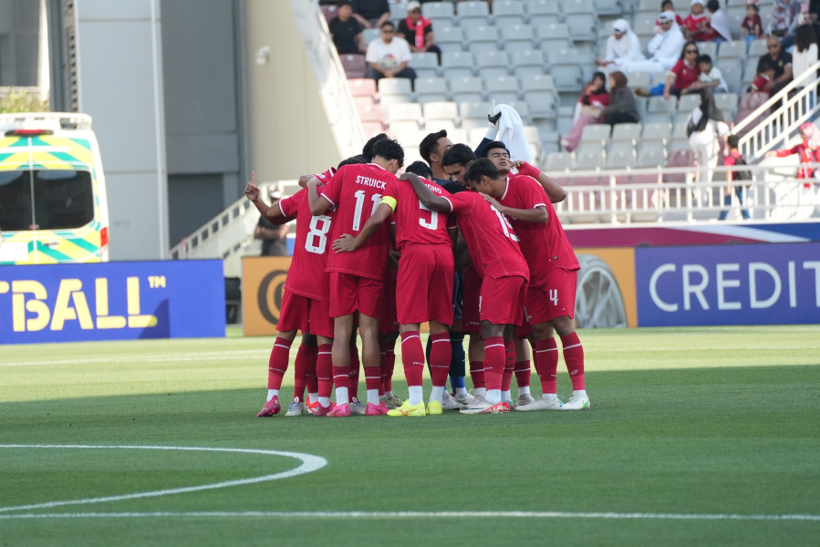 Babak 1 Timnas Indonesia U-23 Vs Irak: Gol Ivar Jenner Dibalas Zaid Tahseen