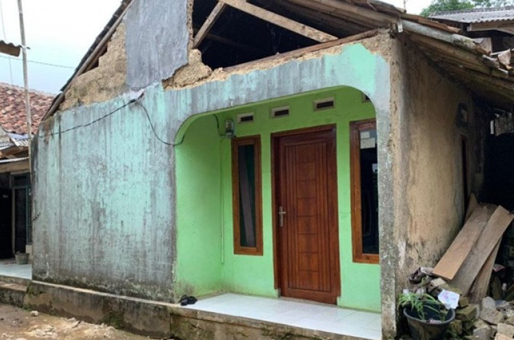  Lima Kecamatan di Sukabumi Laporkan Kerusakan Bangunan Akibat Gempa 