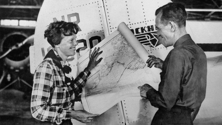 Surat Berisi Perjalanan Amelia Earhart ditemukan Dikirim dari Indonesia