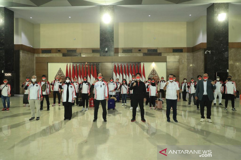 Kontingen Indonesia. (Foto: Antara)