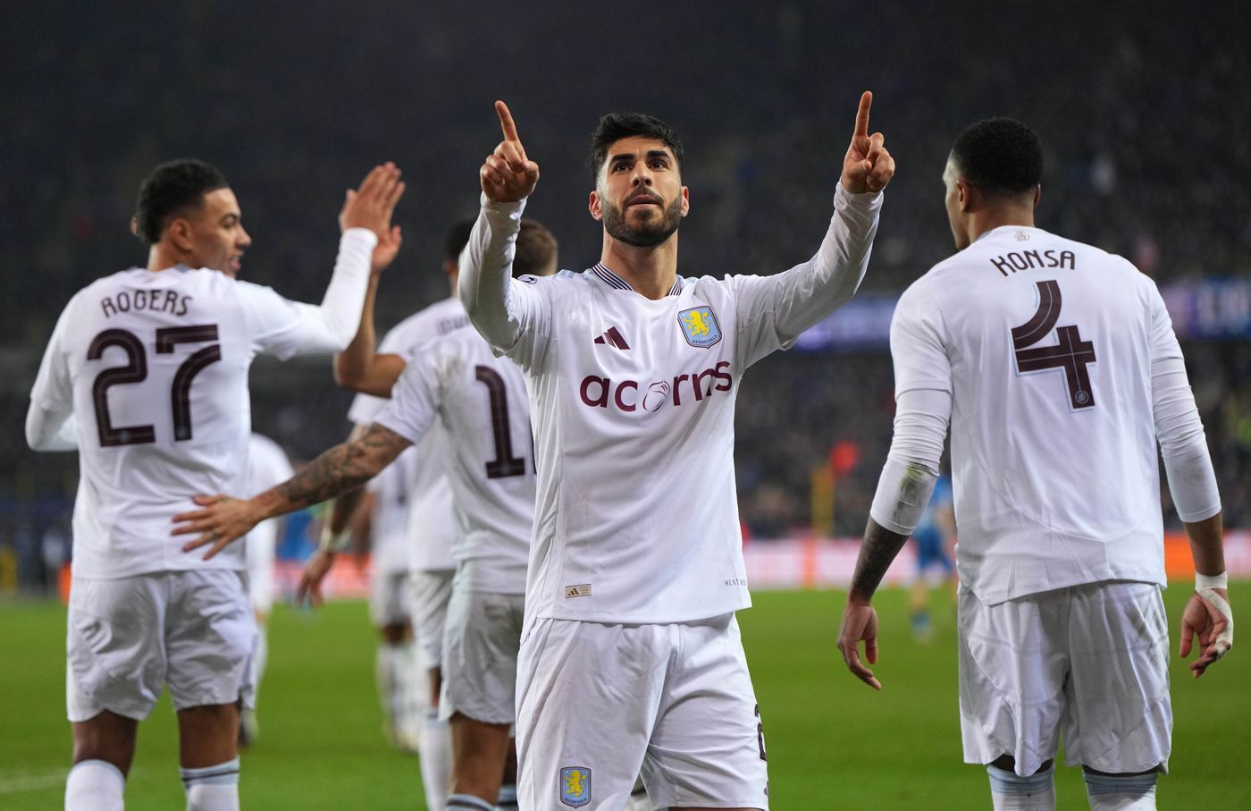 Aston Villa Sikat Club Brugge, Marco Asensio Lagi-lagi Cetak Gol