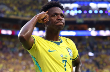 Vinicius Junior Tuntut Hadiah ke Carlo Ancelotti Usai Brasil Cukur Skotlandia