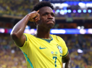 Vinicius Junior Tuntut Hadiah ke Carlo Ancelotti Usai Brasil Cukur Skotlandia