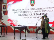 Lantik Sekda di Tengah Masa Kampanye, Gibran: Tidak Ada Hubungan dengan Politik