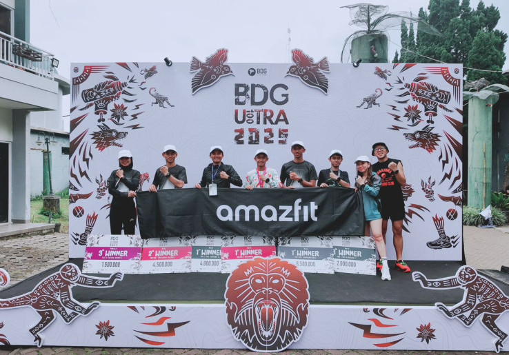 Amazfit Resmi Luncurkan T-Rex 3 Pro di Ajang BDG100 Ultra Trail, Uji Ketangguhan di Medan Ekstrem