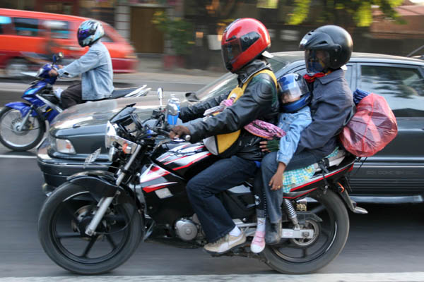 mudik menggunakan sepeda motor [istimewa]