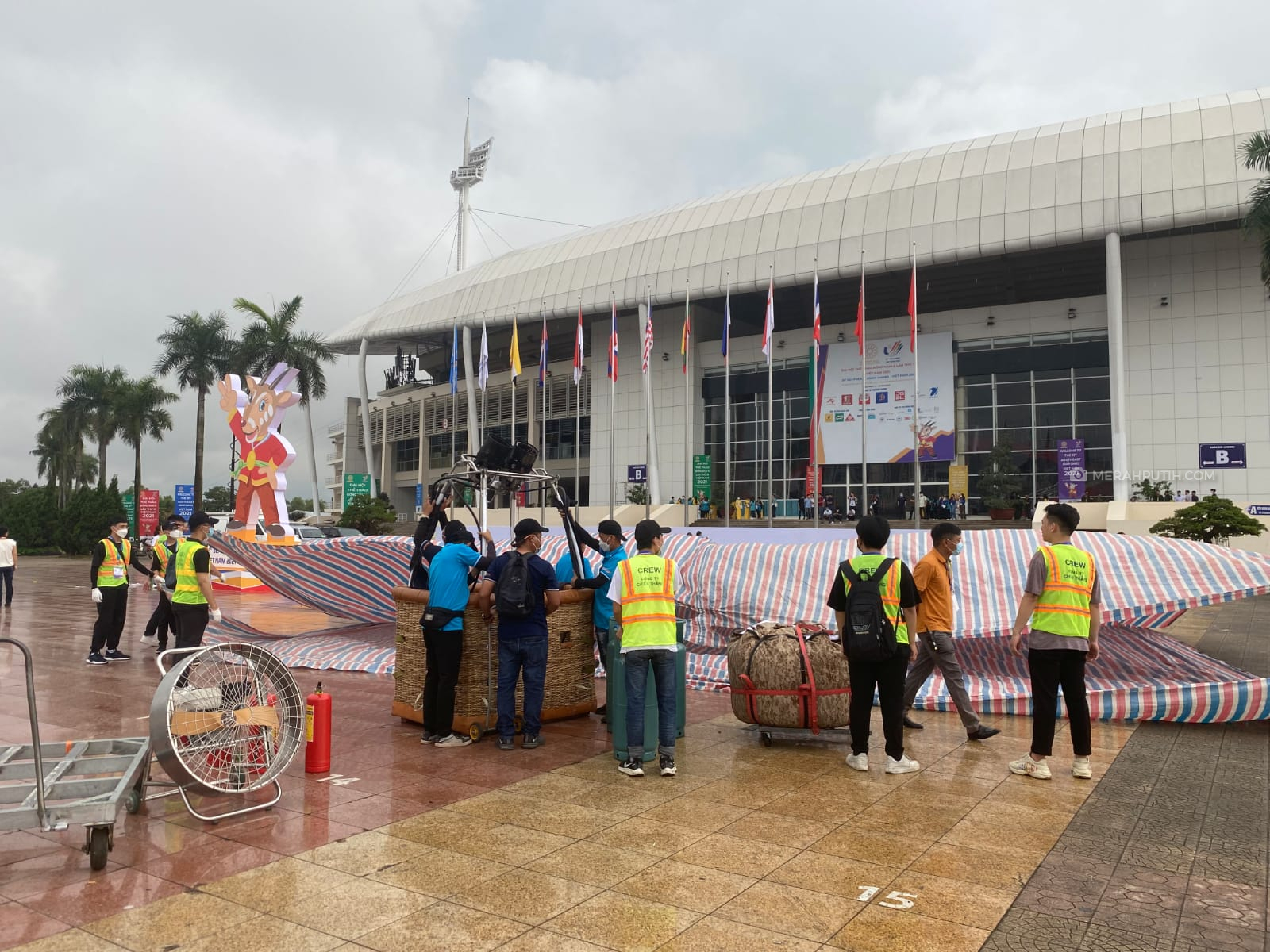 Atraksi Balon Udara Siap Ramaikan Upacara Pembukaan SEA Games 2021