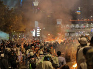 Empat Titik Api di Kericuhan Aksi 22 Mei