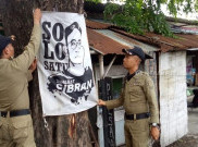  Puluhan Spanduk Politiknya Dicopot, Gibran Minta Satpol PP Harus Adil